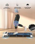 JURITS 2-in-1 Walking Pad Under Desk Treadmill