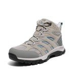 NORTIV 8 Women's Outdoor Mid Hiking Sneakers