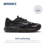 Brooks Divide 5 GTX Black Grey Men’s Sneakers