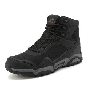 NORTIV 8 Men’s Waterproof Hiking Sneakers - Black