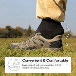 NORTIV 8 Men's Lightweight Slip-On Hiking Shoes