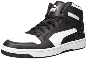 PUMA Men's Rebound Layup Sneakers - Black/White