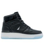 Nautica Men's Stylish Basketball Sneakers, Black