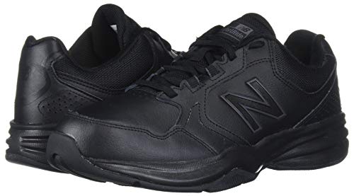 New Balance Men's 411 V1 Training Shoe, Black/Black, 9.5