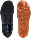 WHITIN Men's Minimalist Trail Running Sneakers - Black