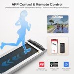 TOPUTURE Under Desk Walking Treadmill with Remote