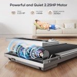 TOPUTURE Under Desk Walking Treadmill with Remote