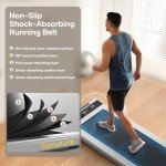 TOPUTURE Under Desk Walking Treadmill with Remote