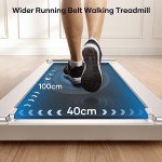 TOPUTURE Under Desk Walking Treadmill with Remote