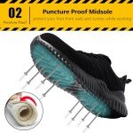 Women's Lightweight Steel Toe Safety Sneakers