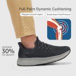 STQ Men's Hands-Free Orthopedic Slip-On Sneakers