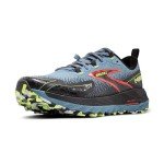Brooks Cascadia 18 Men's Sneakers, Citadel Ebony Lime