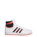 adidas Originals Top Ten Hi Sneakers, White/Black/Turbo