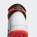 adidas Originals Top Ten Hi Sneakers, White/Black/Turbo