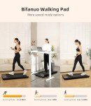 Bifanuo Under Desk Treadmill for Walking Workouts