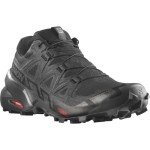 Salomon Men's Black Running Shoes, Size 44