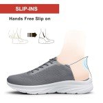 BQQ Women's Lightweight Slip-On Running Sneakers