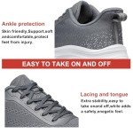BQQ Women's Lightweight Slip-On Running Sneakers