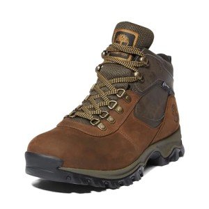 Timberland Men's Waterproof Mid Hiking Boots - Dark Brown