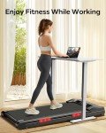 Cursor Fitness Portable Under Desk Treadmill with Incline