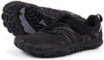 Joomra Women's All Black Minimalist Running Sneakers