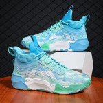 Colorful Bacury Basketball & Running Sneakers, Size 6.5