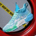 Colorful Bacury Basketball & Running Sneakers, Size 6.5