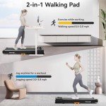 Portable Under Desk Walking Treadmill with Remote