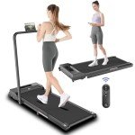 Foldable Walking Pad Treadmill with Remote Control