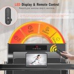 Foldable Walking Pad Treadmill with Remote Control