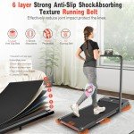 Foldable Walking Pad Treadmill with Remote Control