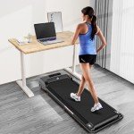Foldable Walking Pad Treadmill with Remote Control