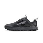 ALTRA Men's Lone Peak 8 Trail Running Shoe, Black/Gray, 10.5