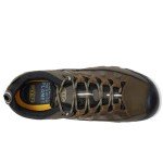 KEEN Men's Targhee 3 Low Height Waterproof Hiking Shoes, Bungee Cord/Black, 11.5