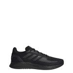 adidas Men's Runfalcon 2.0 Trail Running Shoe, Black/Black/Grey, 12