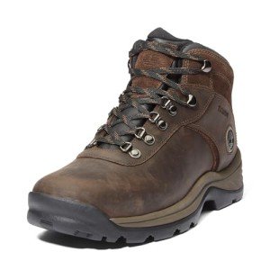 Timberland Men's Flume Dark Brown Hiking Boots 9.5