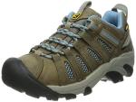 KEEN Women's Voyageur Low Hiking Shoes, Brindle/Blue