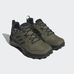 adidas Terrex AX4 Gore-TEX Hiking Sneakers - Olive/Black