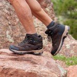 HI-TEC Yosemite Waterproof Men's Hiking Boots - Dark Green