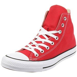 Converse Chuck Taylor Hi Basketball Sneakers - Red