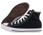 Converse Women's Black High-Top Sneakers, Size 11.5