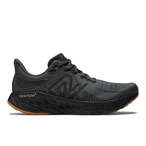 New Balance Men's Fresh Foam X 1080 V12 Sneaker, Blacktop/Black/Copper
