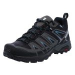 Salomon Men's Waterproof Hiking Shoes - Black Blue