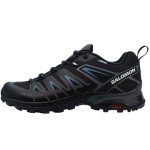 Salomon Men's Waterproof Hiking Shoes - Black Blue
