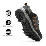 NORTIV 8 Men's Waterproof Low-Top Hiking Sneakers