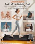 FUNRAY 2-in-1 Incline Walking Treadmill with Massage