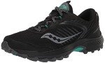 Saucony Women's Excursion TR15 Trail Runners - Black/Jade