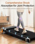 FUNRAY 2-in-1 Incline Walking Treadmill with Massage