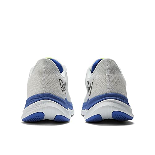 New Balance Men's FuelCell Propel V4 Running Shoe - White/Marine Blue