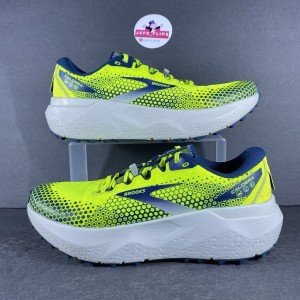 Brooks Caldera 6 Neon Green Trail Sneakers 12D